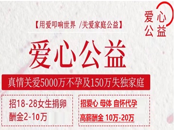 宜丰捐卵助孕生子 爱心志愿者招募